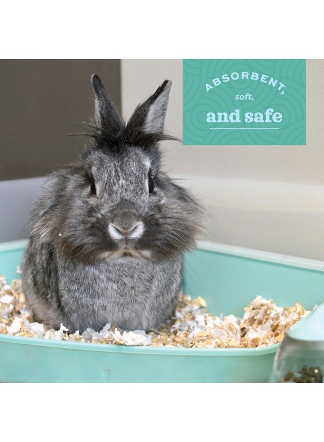 Oxbow Pure Comfort Bedding, Rabbit, Hamster, & Guinea Pig Bedding, Bunny Supplies for Litter Box, Pet Safe, Low Dust, White Paper, 72 Liter Bag - Image 3